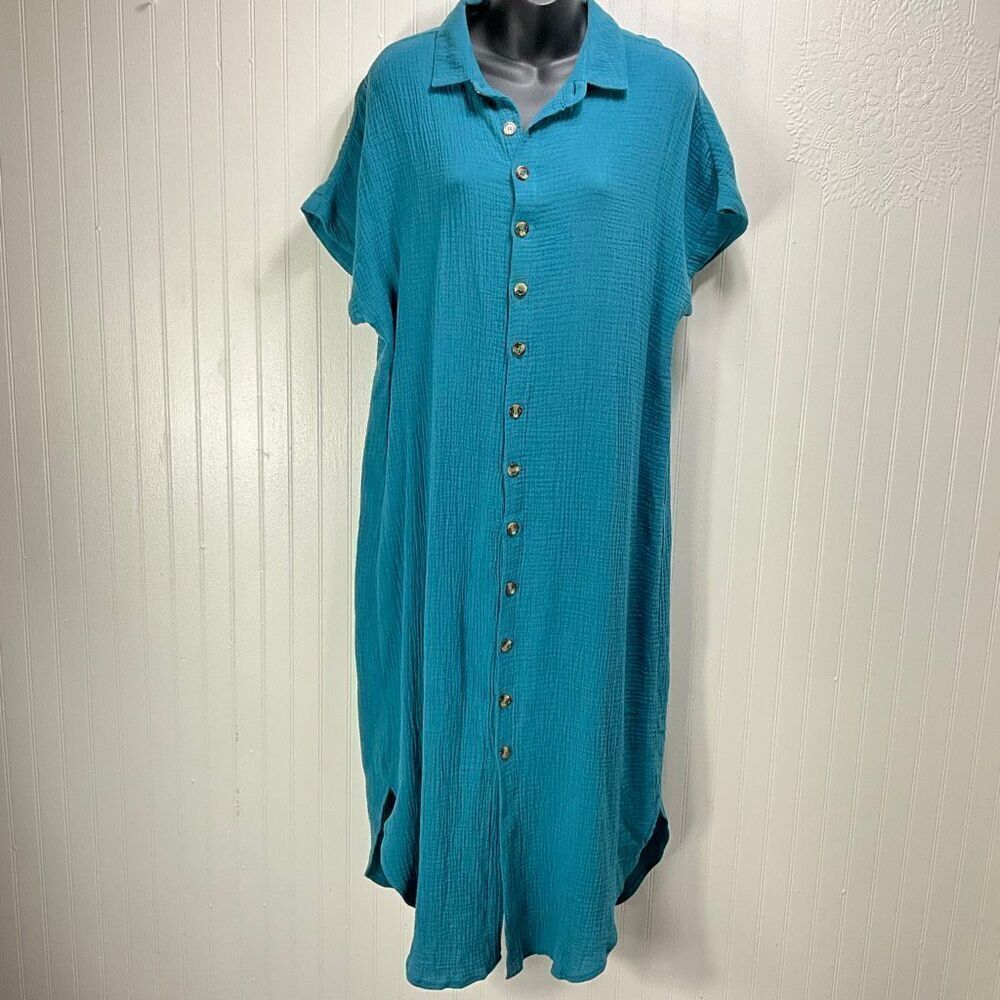 DOKOTOO Short Sleeve Maxi Dress